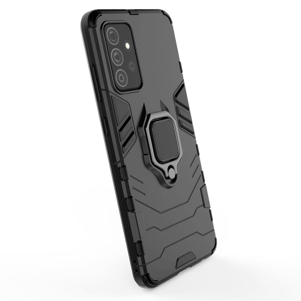 Rugged Kickstand Skal till Samsung Galaxy A72 4G - Svart