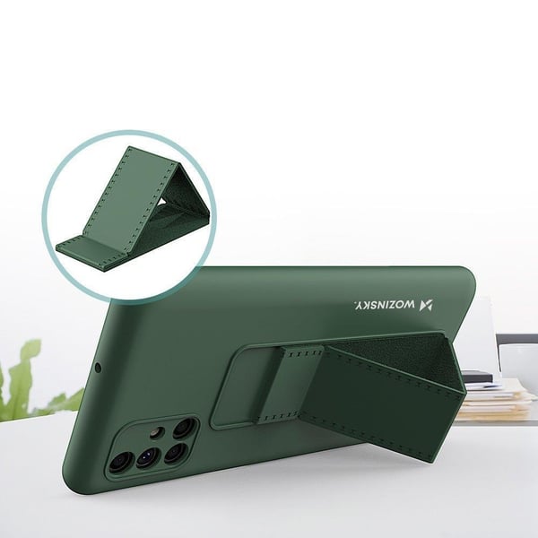 Wozinsky Kickstand SilikonSkal Samsung Galaxy M51 - Svart
