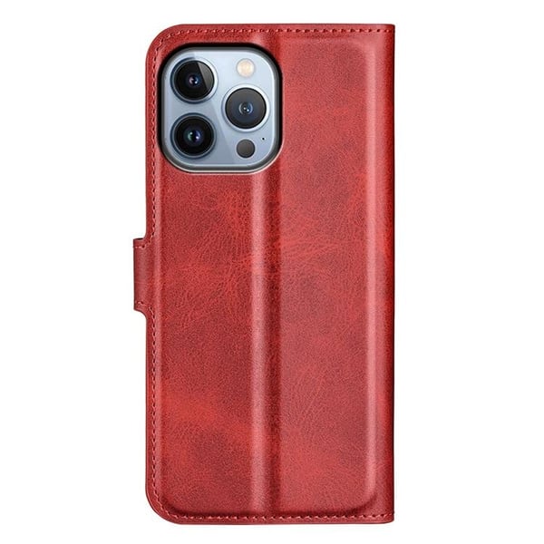 Flip Folio iPhone 14 Pro Plånboksfodral - Röd