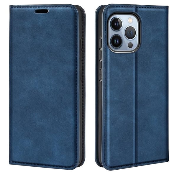 Folio iPhone 14 Pro Plånboksfodral - Blå