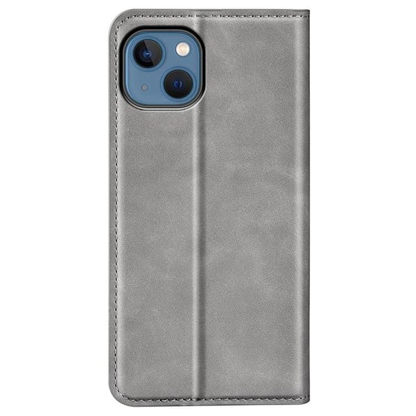 Folio iPhone 14 Plånboksfodral  - Grå