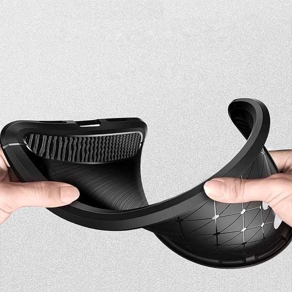 Carbon Flexible Skal OnePlus Nord N200 5G - Svart