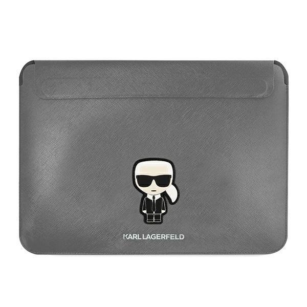Karl Lagerfeld Saffiano  Karl Datorfodral 13/14" - Silver