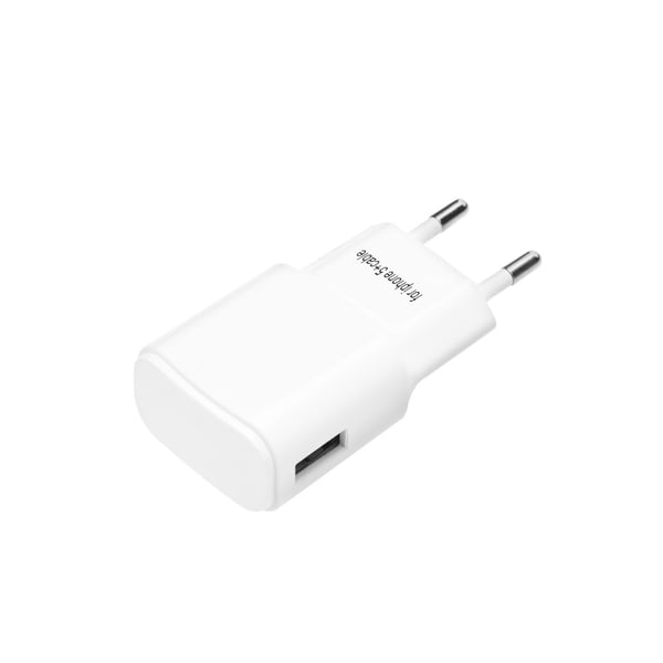 Travel Charger till iPhone 5/6/6s/7/8/X Blue Star Vit