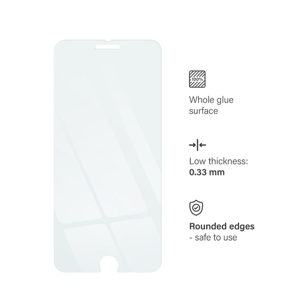 Blue Star Karkaistu lasinen näytönsuoja Apple iPhone 7/8 Plus -puhelimelle