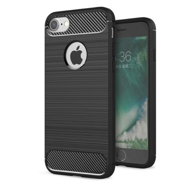 CARBON skal till iPhone 6/6S Svart