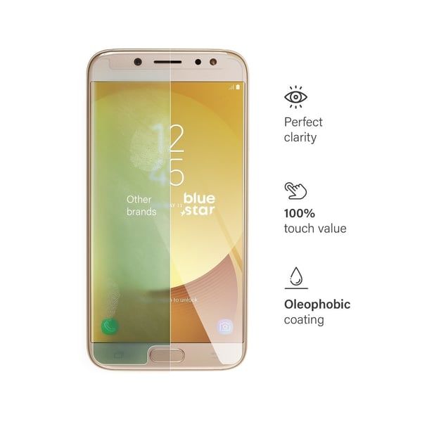 Blue Star Karkaistu lasinen näytönsuoja Samsung Galaxy J7 (2017) -puhelimelle