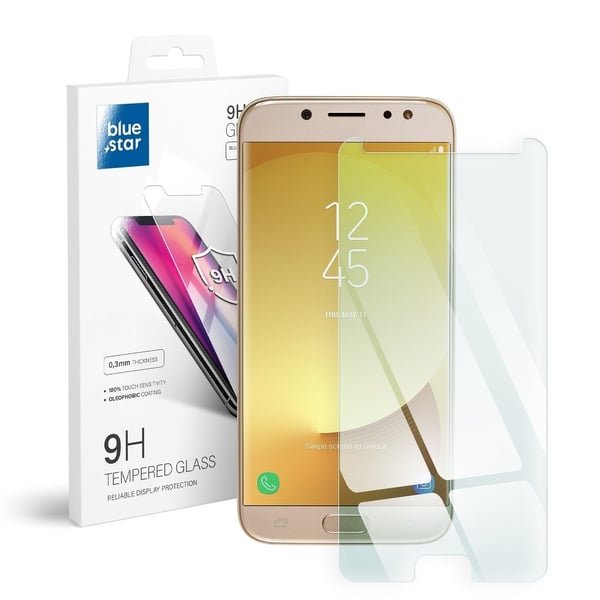 Blue Star hærdet glas skærmbeskytter til Samsung Galaxy J7 (2017)