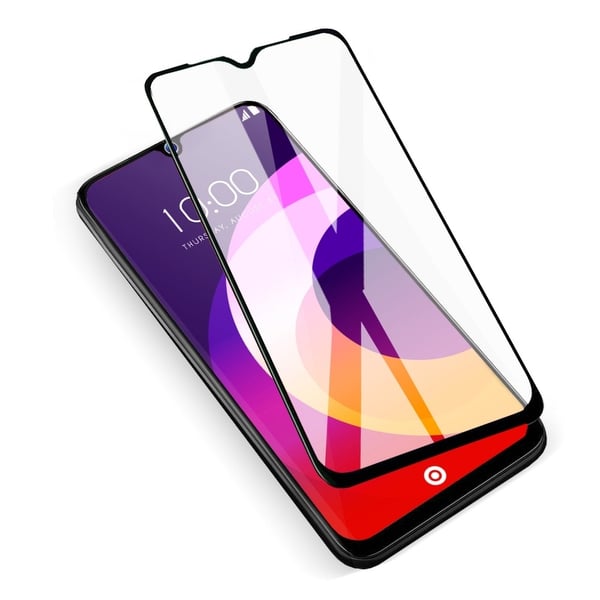 5D Härdat Glas Skärmskydd till Samsung Galaxy A41 Svart