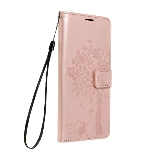 Forcell MEZZO Plånboksfodral till Samsung Galaxy A32 4G - Träd Roséguld