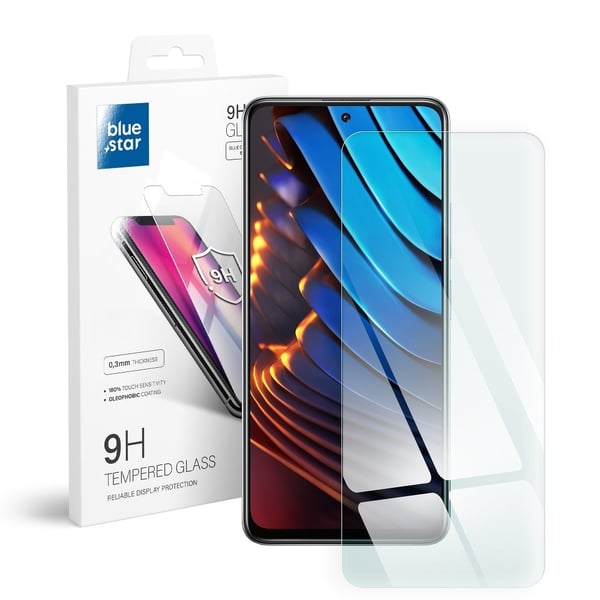Blue Star Härdat Glas Skärmskydd till Xiaomi Poco X3 GT