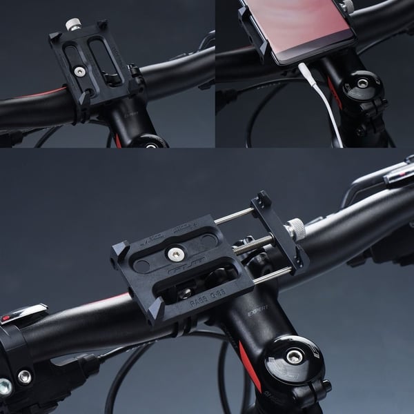 GUB Cykelhållare För Mobil G83 Aluminium - Svart