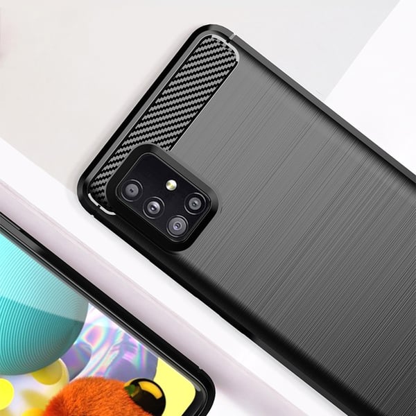 CARBON skal till Samsung Galaxy A51 5G Svart
