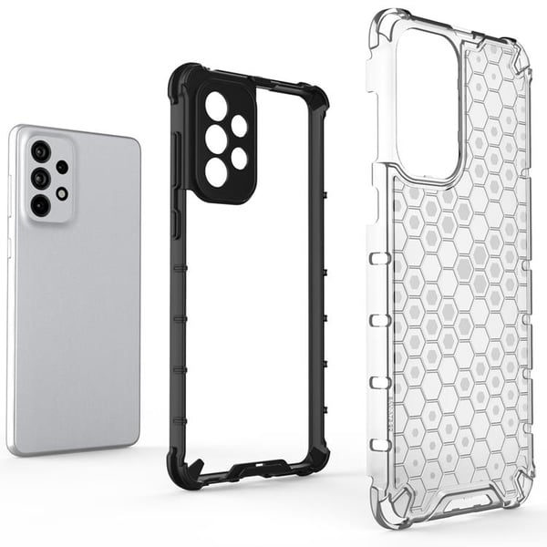Galaxy A73 Skal Honeycomb Armored - Blå