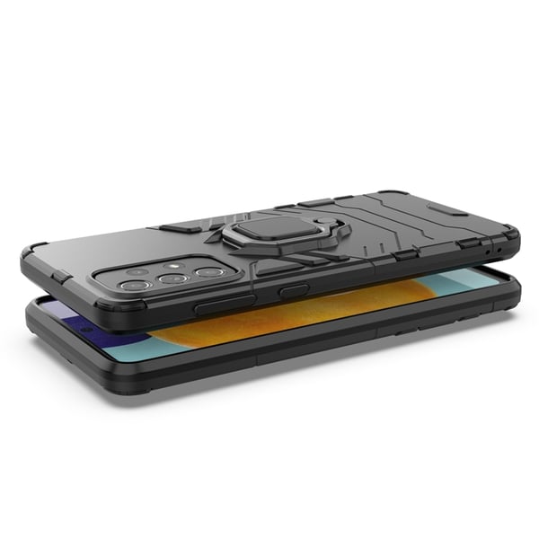 Galaxy A73 Skal Ring Armor - Svart