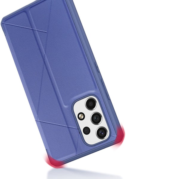 Dux Ducis Galaxy A73 Plånboksfodral Skin X Holster - Blå