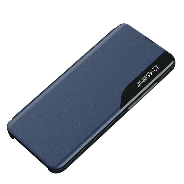 Galaxy A73 Fodral Eco Leather View - Blå