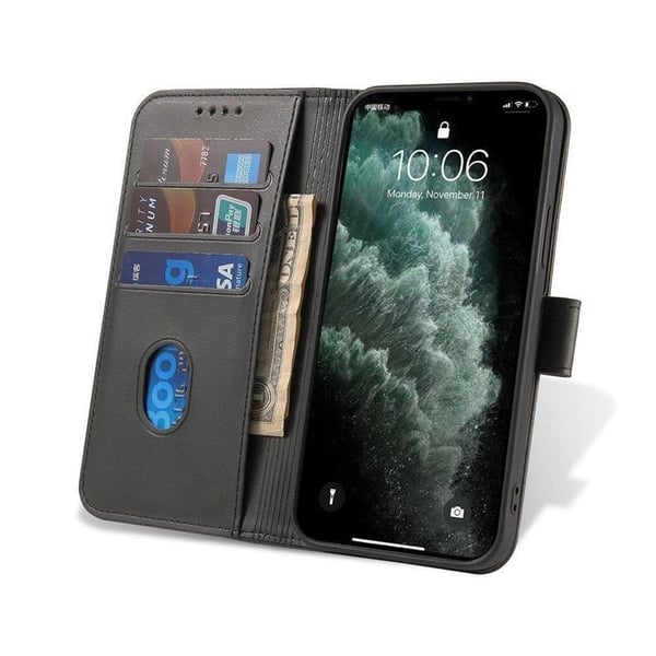Galaxy A73 Plånboksfodral Magnet Elegant - Svart