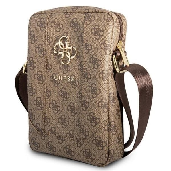 Guess Datorfodral 10" Big Metall Logo - Brun
