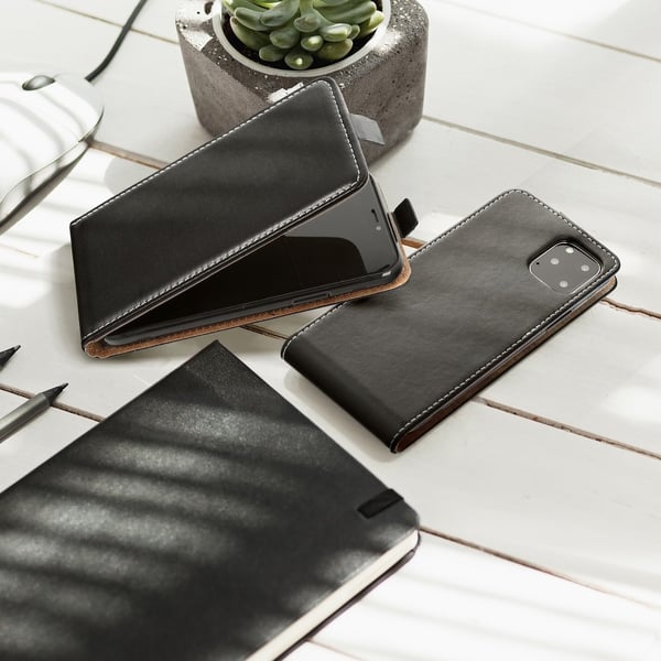 Flip fodral med kortfack till XIAOMI Redmi 9AT / Redmi 9A Svart