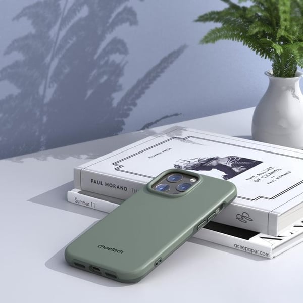 Choetech iPhone 13 Pro Cover Magsafe MFM Anti-drop - Grøn