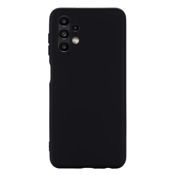 Galaxy A13 4G Skal Liquid Silicone - Svart