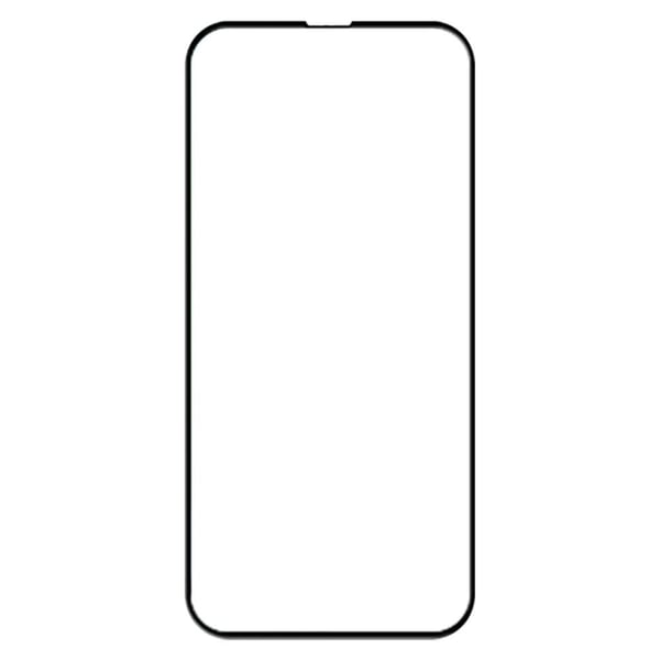 [2-PACK] iPhone 13/13 PRO/14/16E/17E Härdat Glas Skärmskydd - Svart