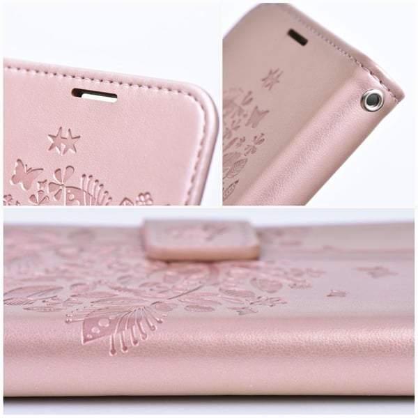 Forcell Galaxy A13 5G Etui Mezzo - Træ Rosa Guld