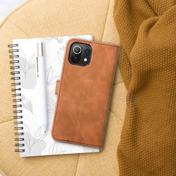 Forcell Xiaomi Redmi 9AT/9A Fodral Tender - Brun