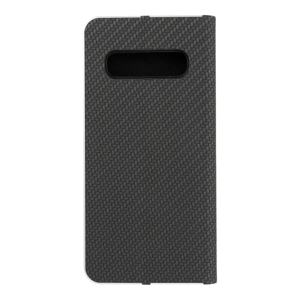 Forcell Galaxy S10 Plus Fodral Luna Carbon - Svart