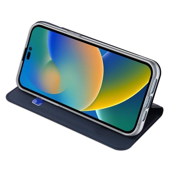 Dux Ducis iPhone 14 Pro Telefonetui Skin Series Hylster - Blå
