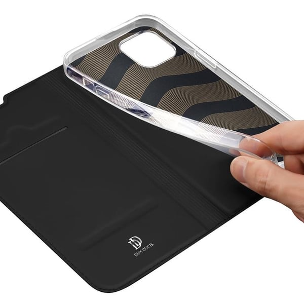 Dux Ducis iPhone 14 Plus mobilcover Skin Series Holster - Sort