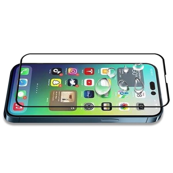 MOCOLO iPhone 14 Plus Härdat Glas Skärmskydd Full Glue HD - Svart