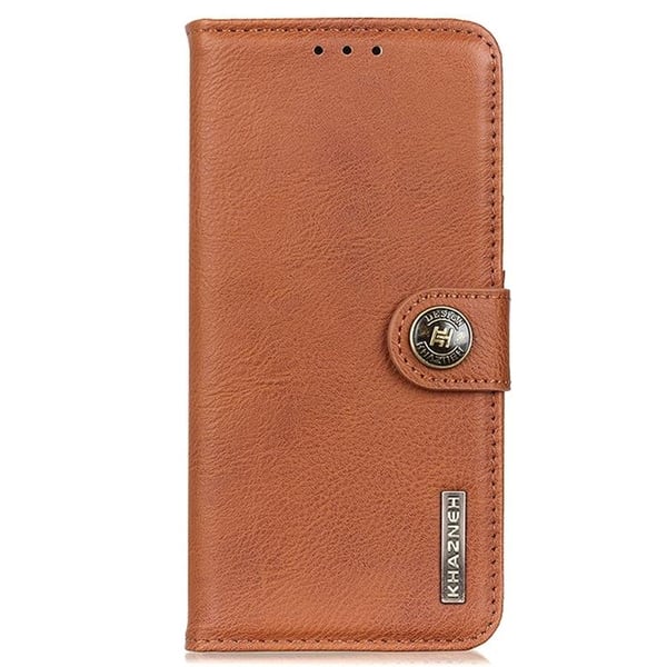 KHAZNEH iPhone 14 Plus Plånboksfodral Retro - Brun