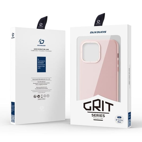Dux Ducis iPhone 14 Pro Skal MagSafe Grit - Rosa