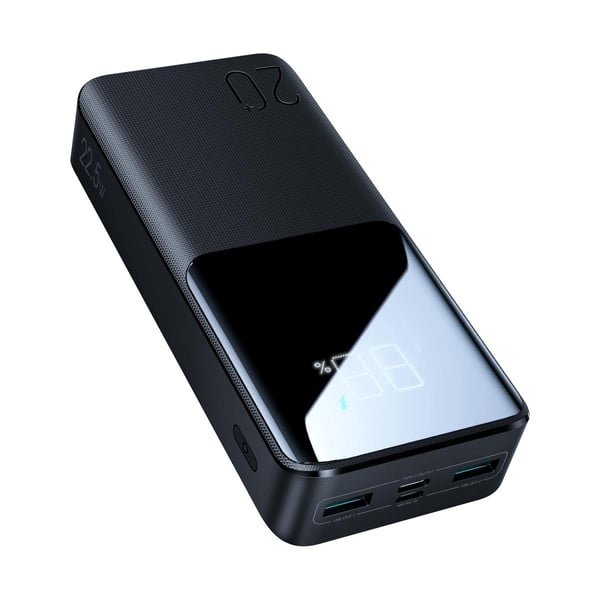 SiGN Super Charge LED Powerbank 20.000mAh 22.5W - Svart