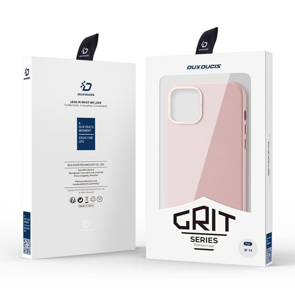 Dux Ducis iPhone 14 Plus Skal Magsafe Grit - Rosa