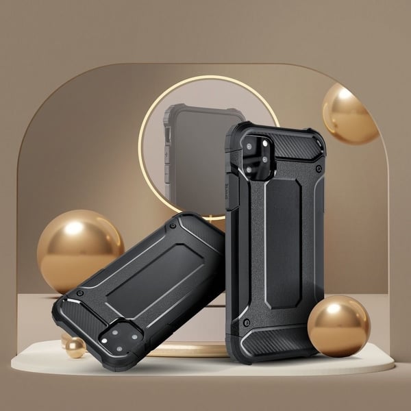 Xiaomi Redmi 10 4G (2021/2022) Skal Forcell Armor Hårdplast - Svart