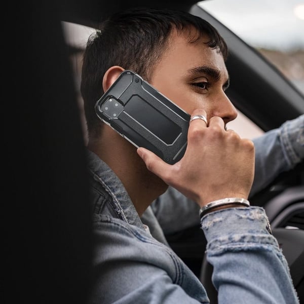 Xiaomi Redmi Note 9S/9 Pro Kuori Forcell Armor - Musta