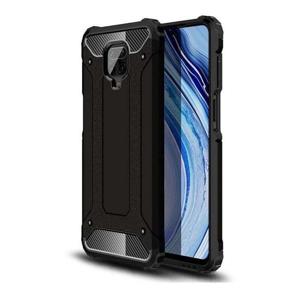 Xiaomi Redmi Note 9S/9 Pro Kuori Forcell Armor - Musta