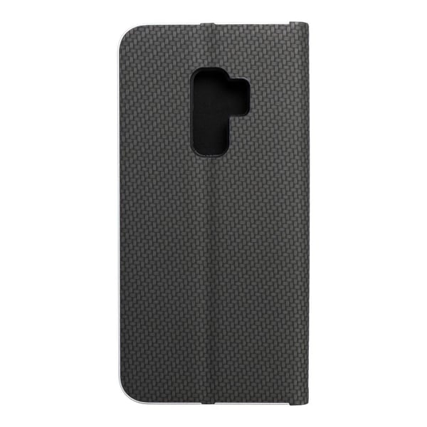 Galaxy S9 Plus Plånboksfodral Forcell Luna Carbon - Svart