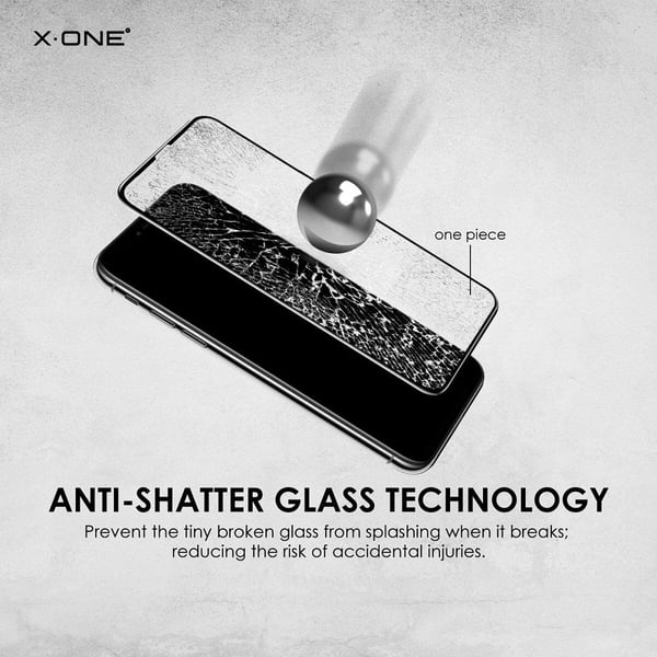 X-One iPhone 14 Pro Karkaistu Lasi Näytönsuoja Matta