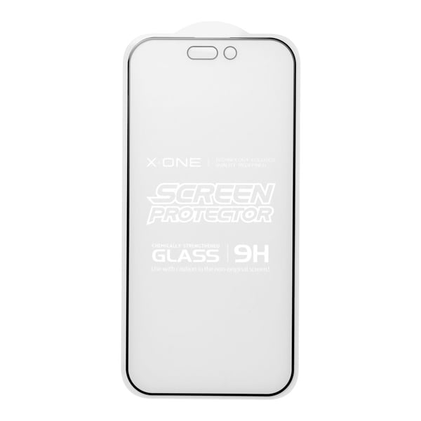 X-One iPhone 14 Pro Karkaistu Lasi Näytönsuoja Matta