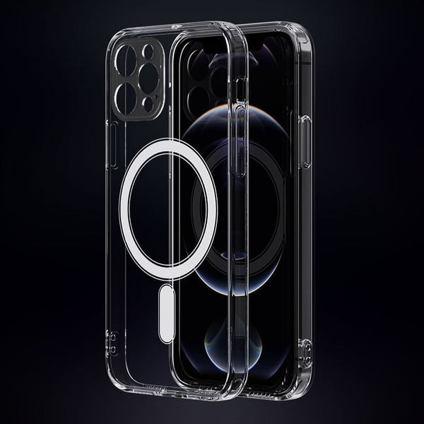 iPhone 11 Pro Kuori Clear Magsafe Kovamuovi Läpinäkyvä