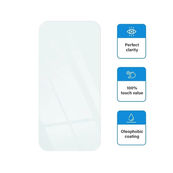 Realme 8/8 Pro Härdat Glas Skärmskydd - Transparent
