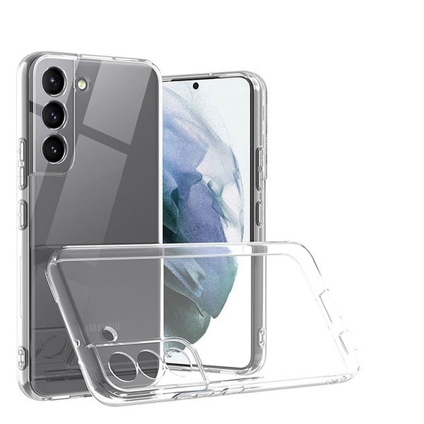 Samsung Galaxy S21 FE Cover Klar 2mm blød plast gennemsigtig