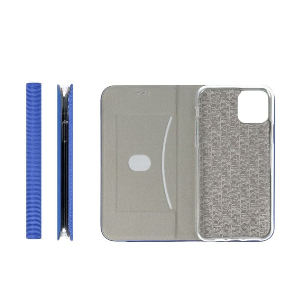 Galaxy A40 Plånboksfodral Sensitive Nylon - Blå