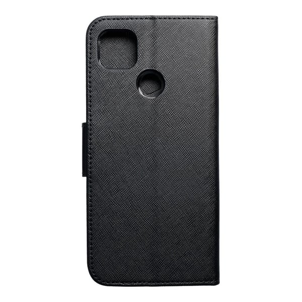 Redmi 9C/9C NFC Plånboksfodral Fancy Eco Läder - Svart