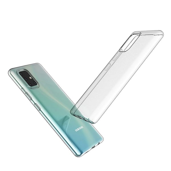 Samsung Galaxy A71 4G Skal Clear 2mm Mjukplast Transparant