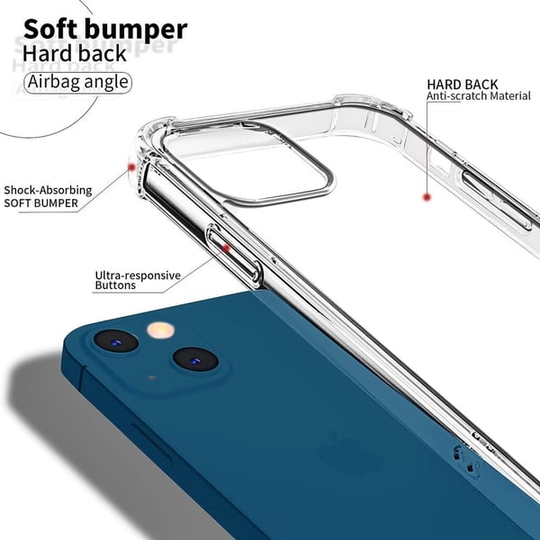 BOOM iPhone 14 Kuori ShockProof - Kirkas